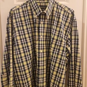Orvis Green and Blue Casual Button Down Shirt - Size XL - EUC (like new)